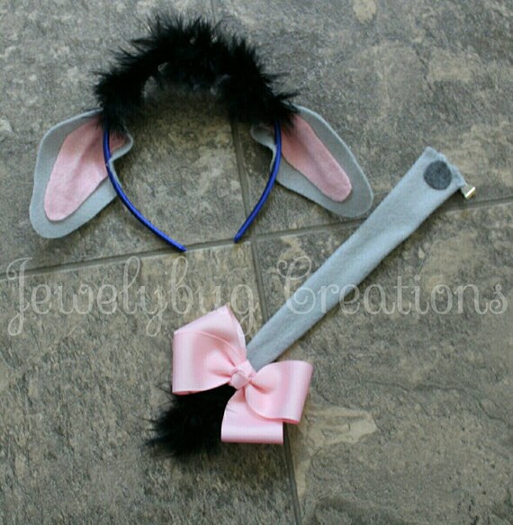 Eeyore Tail And Ears