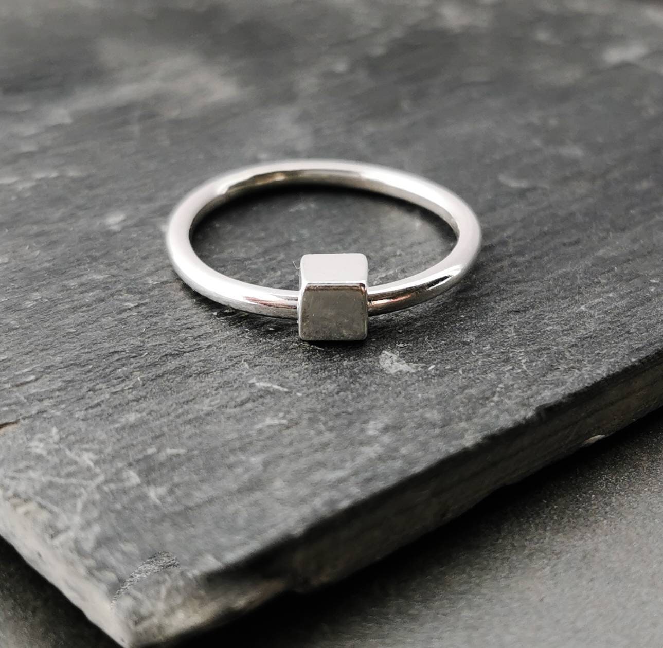 Mens fidget ring 925 Sterling silver anxiety ring for men Etsy