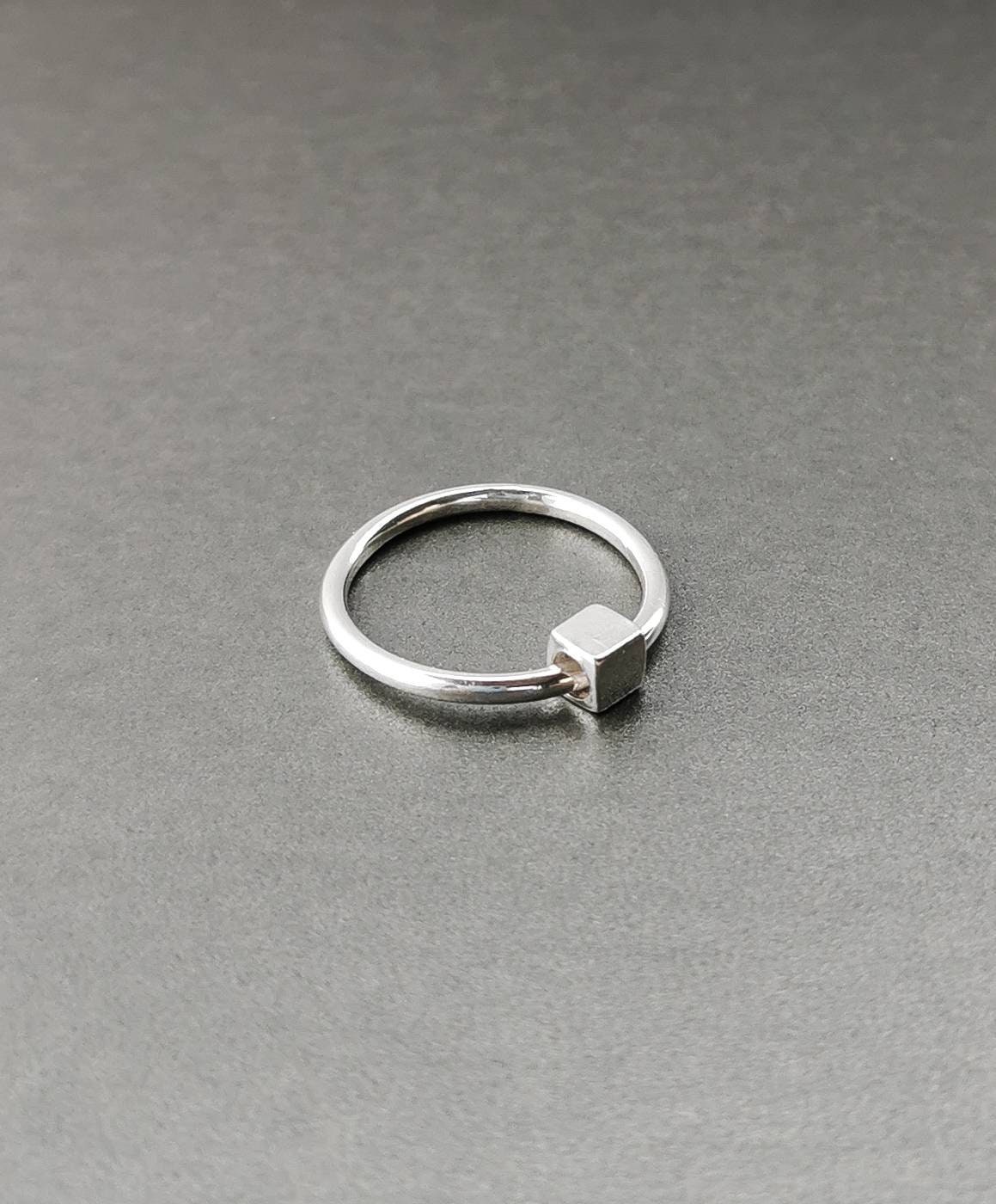 Mens fidget ring 925 Sterling silver anxiety ring for men Etsy