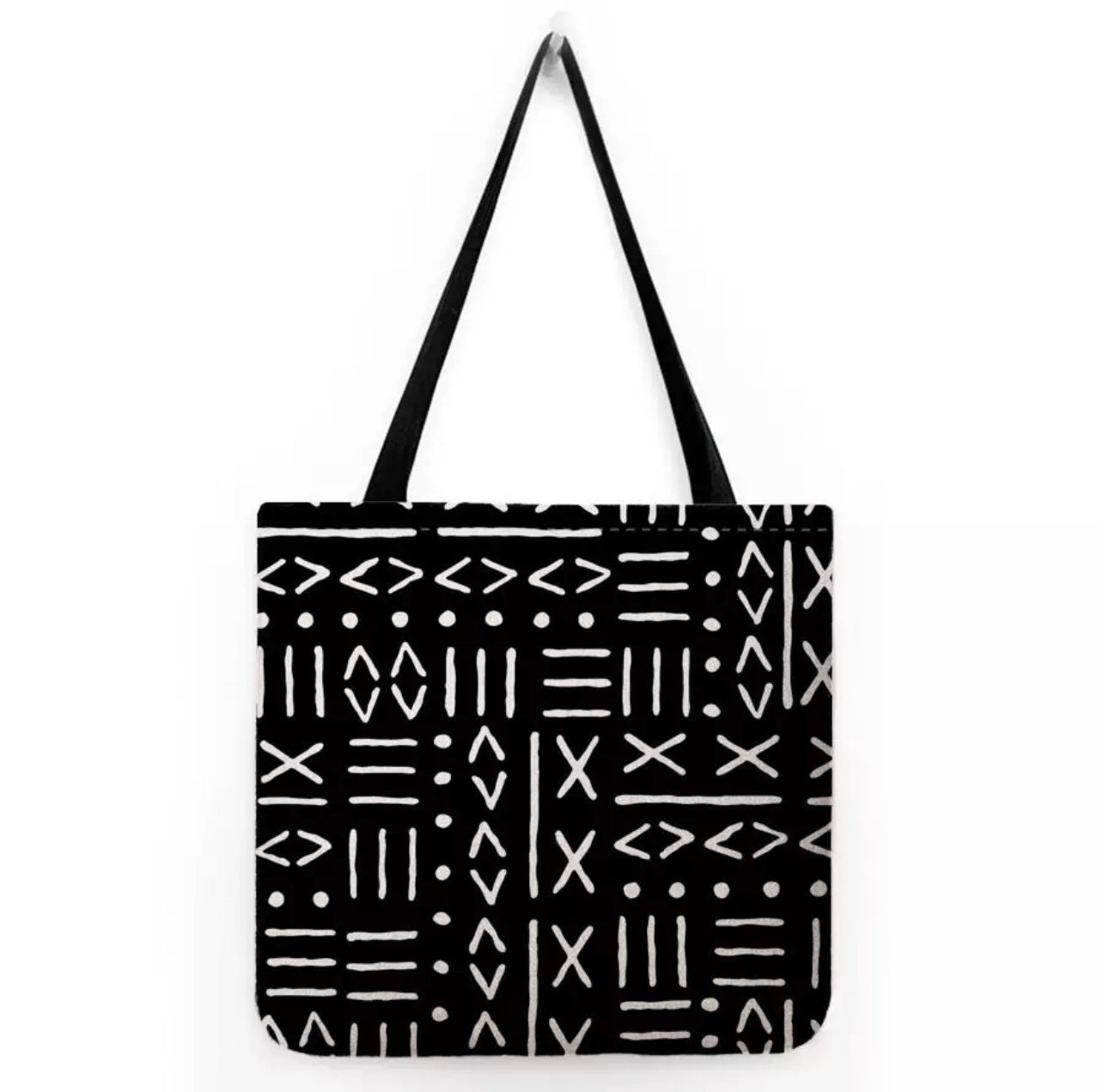 Maasai Mara Women Tribal Jewelry Print, Tote Bag, Shopping, Hold Everything, African Style, Kenyan, PhotoShatts Print, Gift for Accessories