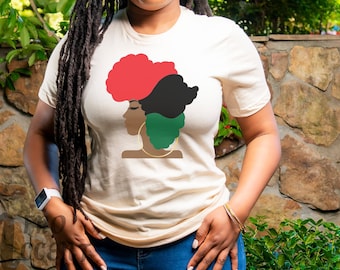 Black Woman Shirt, Black Girl Magic Shirt, Black Queen Shirt, Afro Women Shirt, Gift for Black Girl, Gift for Black Woman