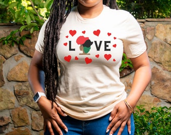 Black Love Shirt, Black Woman Shirt, Black Queen Shirt, Black Girl Shirt, Black History Shirt, Black Women, Black Lives Matter, Africa
