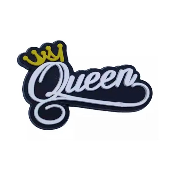 Queen Shoe Charm, Shoe Beads, Shoe Accessories, Shoe Supplies