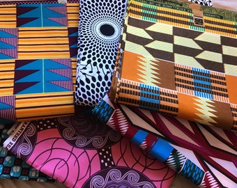 Random 6 Yard Bundle, Ankara Fabric, African Wax