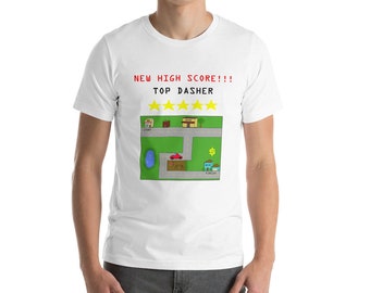 Top Dasher Video Game Delivery Shirt