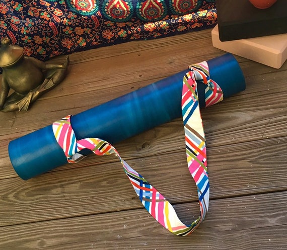 Yoga Mat Strap Adjustable Mat Carrier Yoga Mat Sling Yoga Etsy