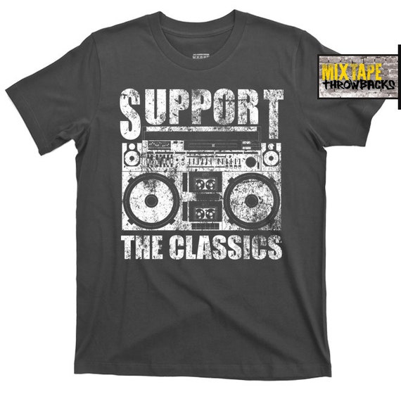 Support the Classics Old School Skool Hip Hop Eighties Pop Rap - Etsy