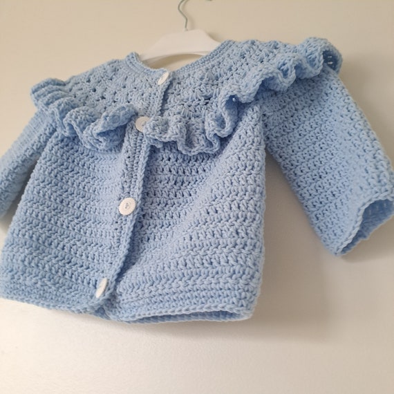 Crochet PATTERN Baby and Children Sweater 6 12 Months to 7 Years Baby Jumper for Boy or Girl Baby Cardigan Etsy UK