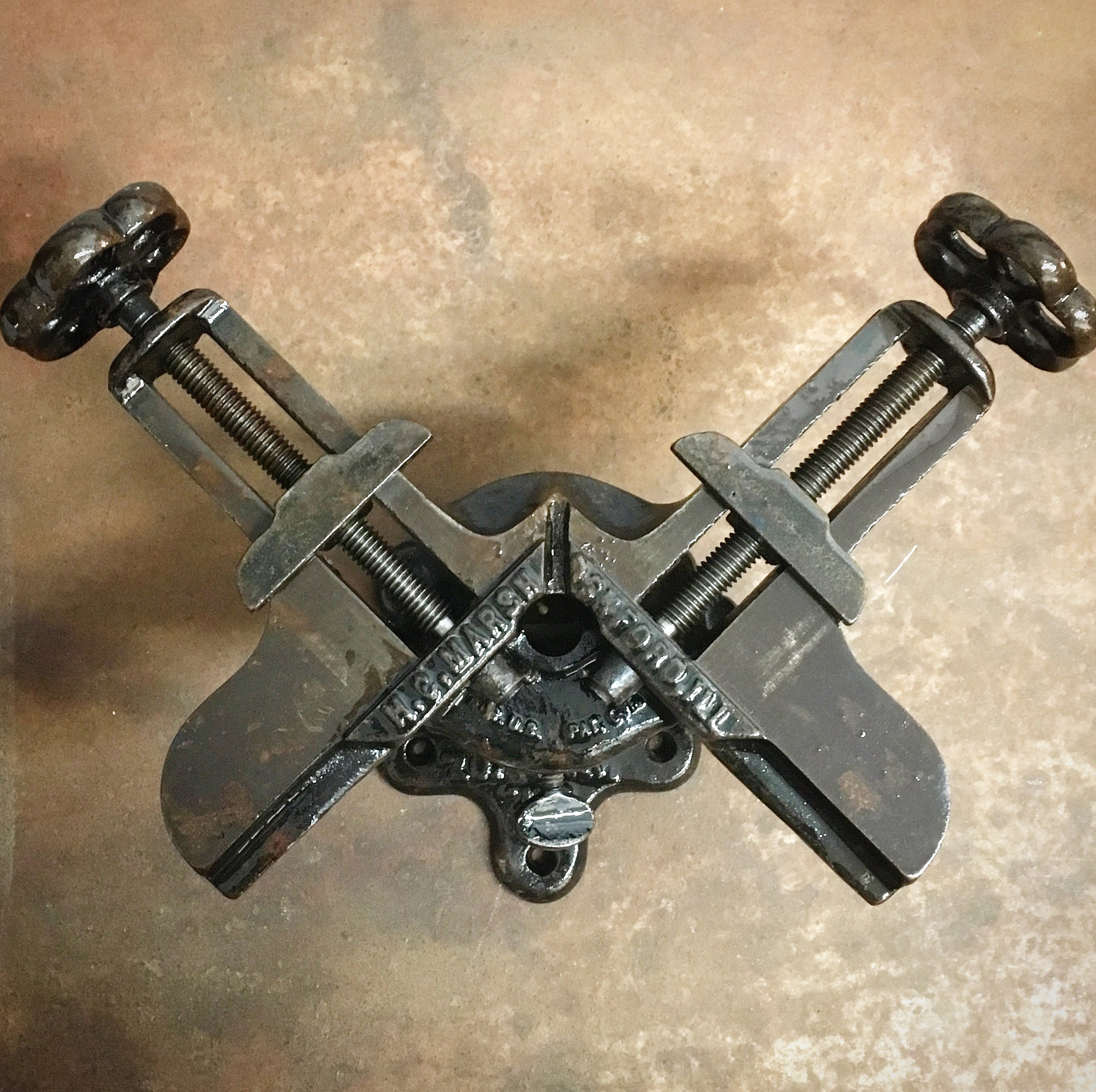 Antique Picture Frame Miter Vise H.C. Marsh Rockford Etsy