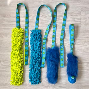 Dinoroar Dog Toys | Dinosaur | Agility | Flyball | Tug Toys | Tuggy | Chaser | Sheepskin | Schmop | Rabbit | Ethically Sourced | UK Made