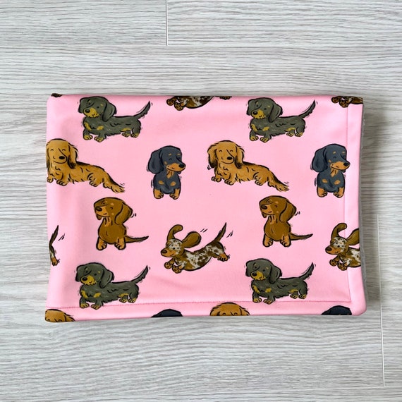 Pink Dachshund Mat Sausage Dog Daxie Miniature Dachshund Blanket Etsy Canada