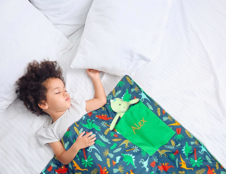 Personalized Toddler Blanketkids Blanketnap Etsy