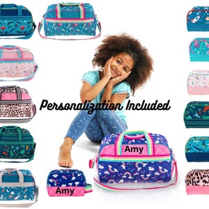 Personalized Kids Duffle Bag-Boys Travel Bag-Girls Travel Bag-Sports Bag-Overnight Bag-Personalized Toiletry Bag - Easter