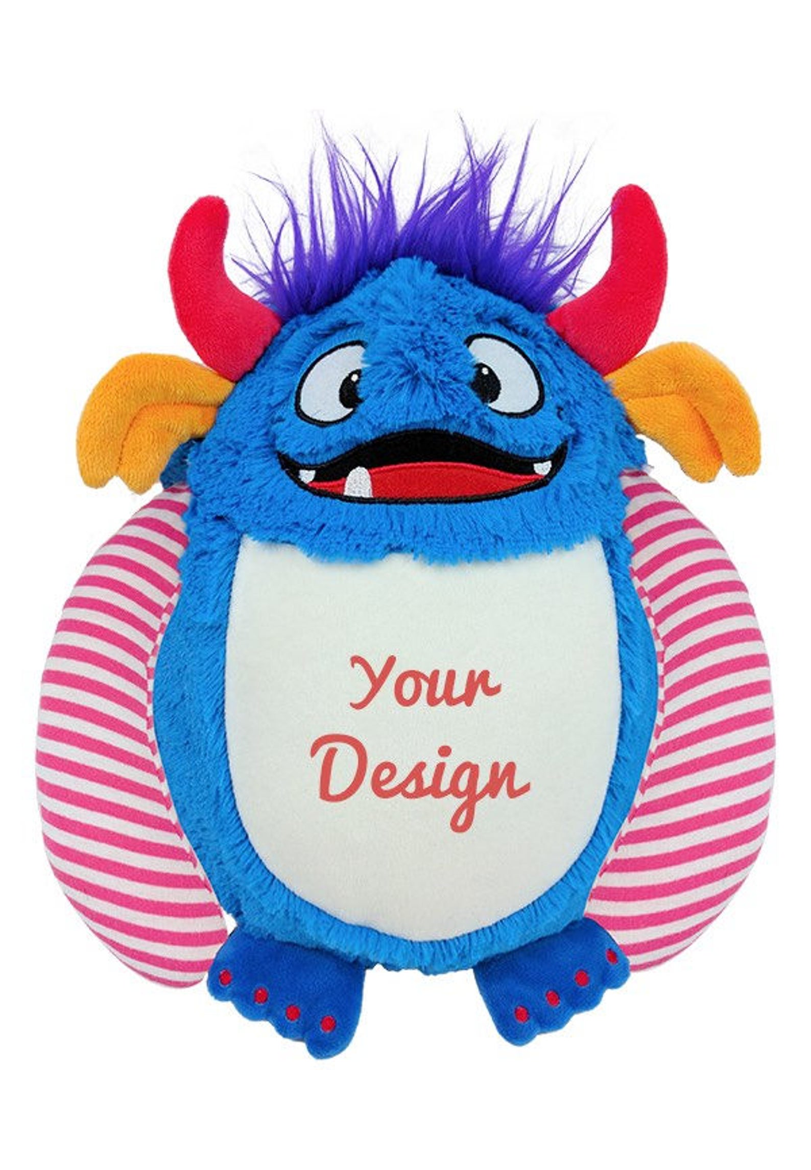 Personalized Monster Stuffed Animalspike Monstercustom Etsy
