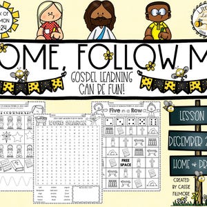 Come, Follow Me 2024 - Primary Lesson 52  - Book of Mormon