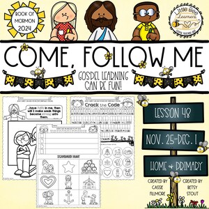 Come, Follow Me 2024 - Primary Lesson 48  - Book of Mormon