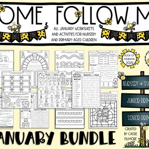 Come, Follow Me 2024 - January Bundle - Book of Mormon - Primary and Family