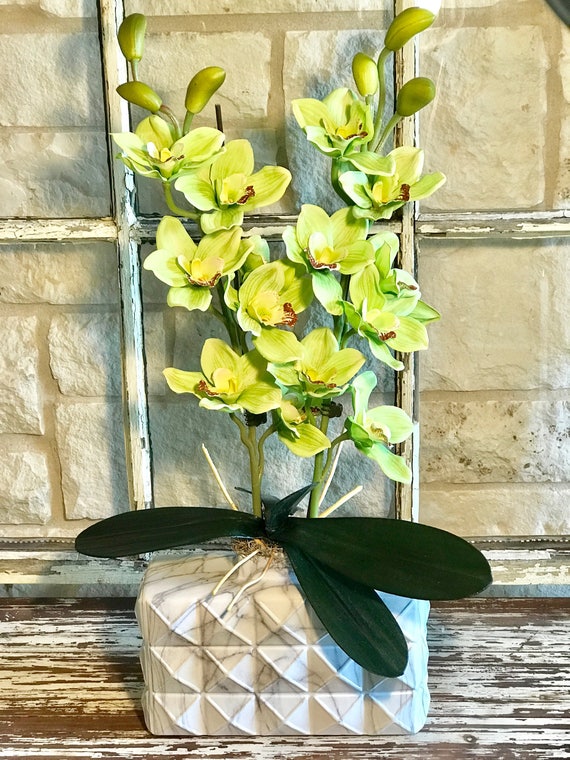 Floral Arrangement Artificial Flower Arrangement Artificial Etsy