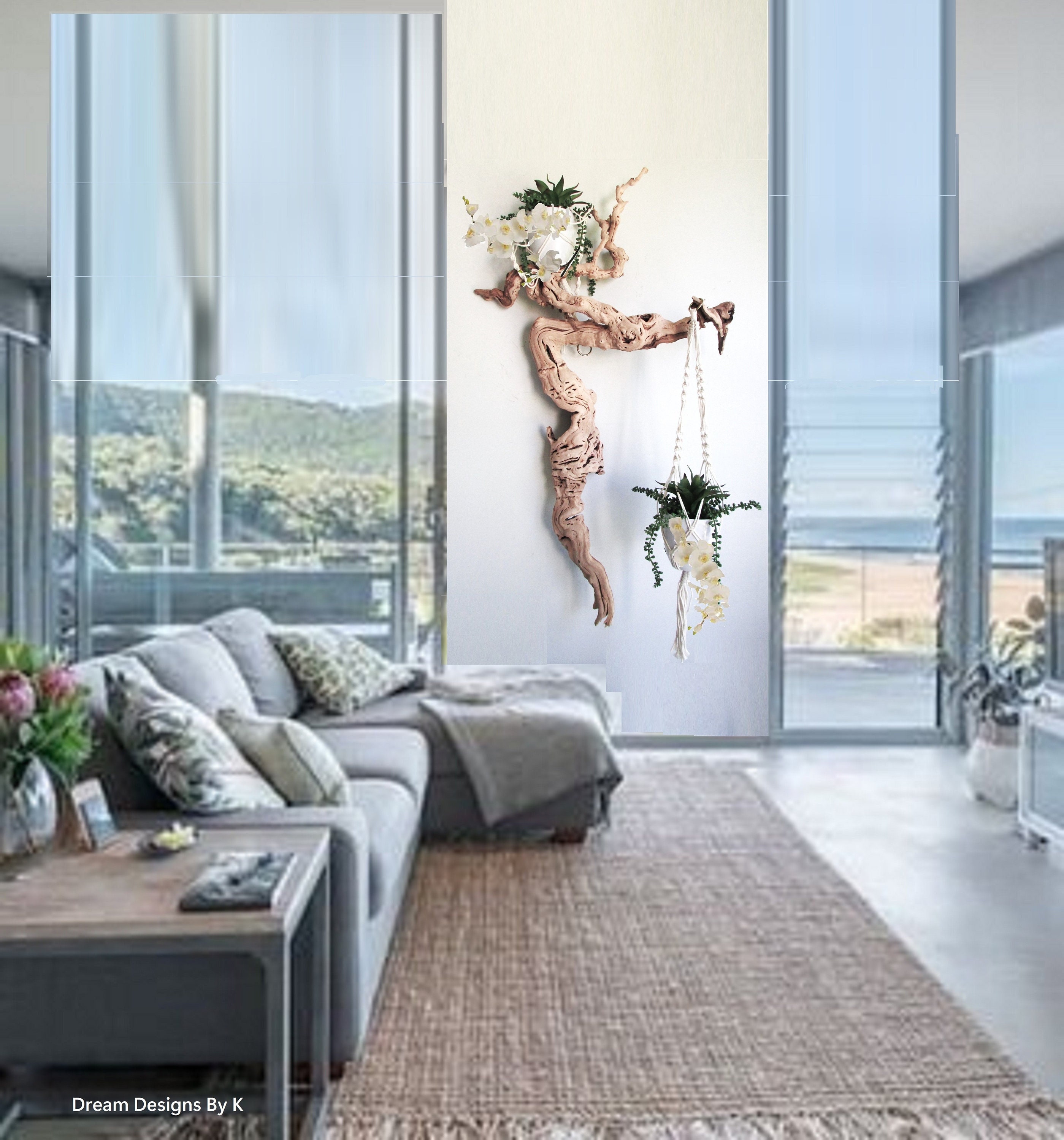 52 Driftwood Wall Art Natural Tree Root Drift Wood Etsy