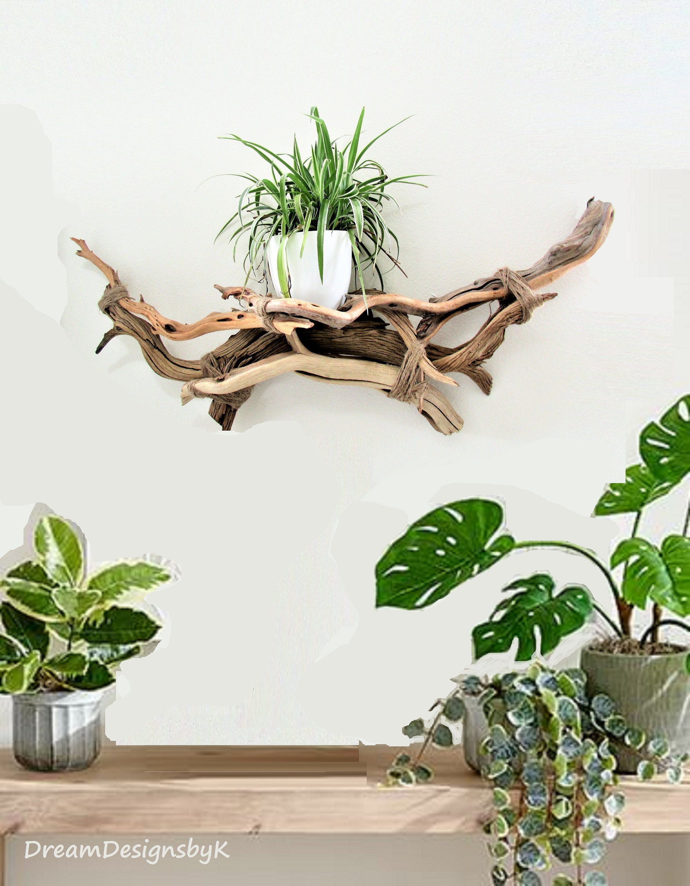 Large 44 driftwood wall art Driftwood wall sculpture Etsy