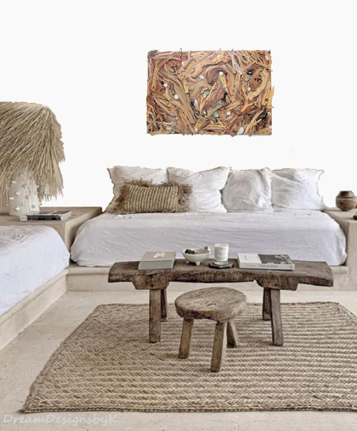 Driftwood wall art Driftwood Decor Drift wood wall art Etsy