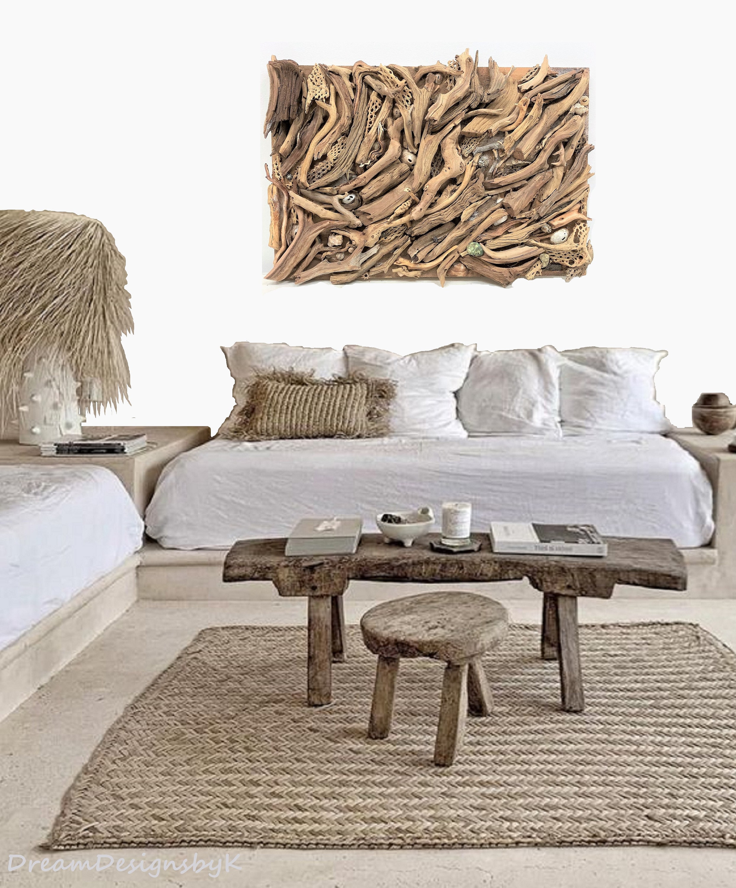 Driftwood wall art Driftwood Decor Drift wood wall art | Etsy