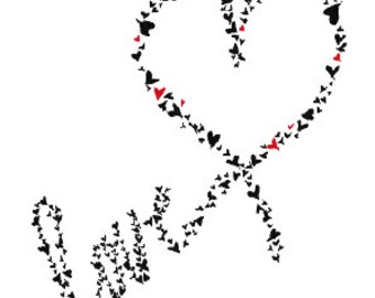 Love Hearts Greeting Card