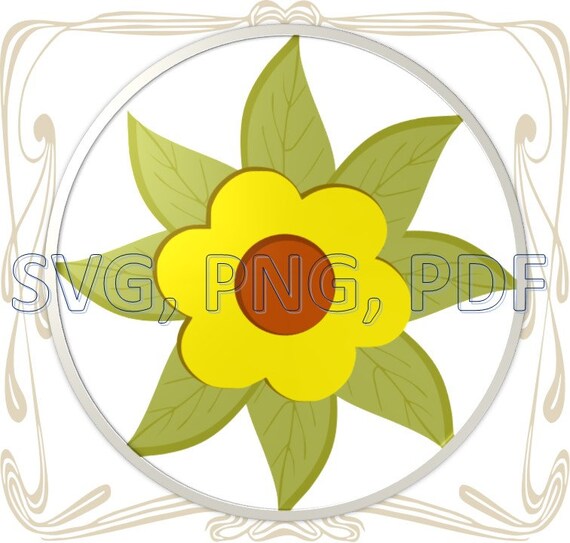 3d Sunflower Svg Dxf Felt Flower Svg Forever Petals Etsy