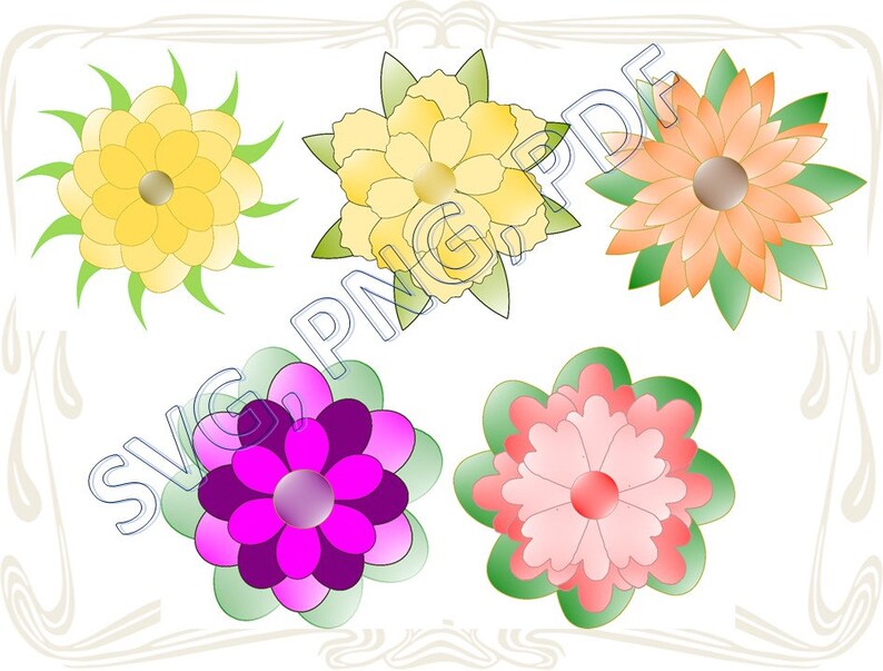 Download Origami Paper Kits Paper Party Supplies Template Pdf For Cricut Set Of Paper Flowers Template Svg Sunflower Paper Flower Flower Wall D U00e9cor Giant Forever Petals Flower Svg