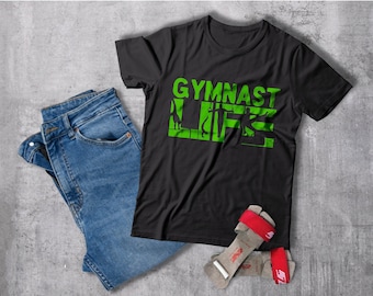 BOYS GYMNAST LIFE-Gymnastics Shirt-Kids Gymnastics Shirt-Gymnast T-Shirt-Gymnastics Gift-Boys Gymnastics-Mens Gymnastics-Coach Gift