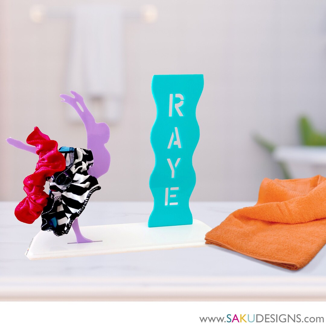 Scrunchie Racks CUSTOM SCRUNCHIE HOLDER for Gymnast-custom Scrunchie Holder for Dancer ...