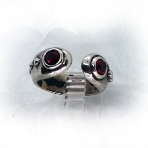 Silver Pinky Ring with CZ Stones