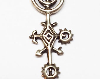 Armenian Symbol of the Solar System Silver Pendant