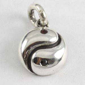 Yin–Yang Classic Silver Pendant