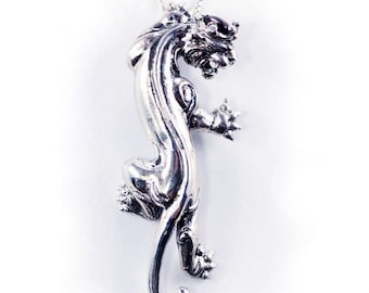King of Jaguar Sterling Silver Pendant