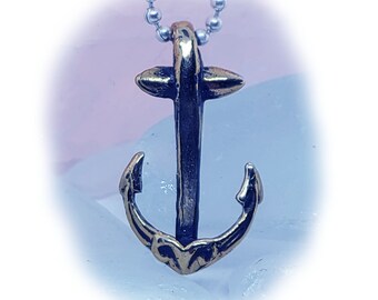 Anchor Sterling Silver Pendant