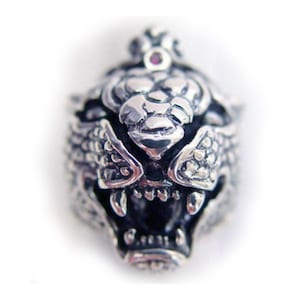 King Jaguar Sterling Silver Ring