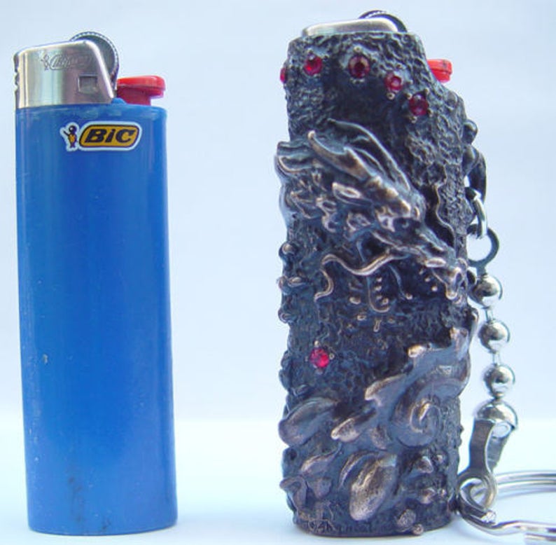 Dragon Lighter Case Etsy
