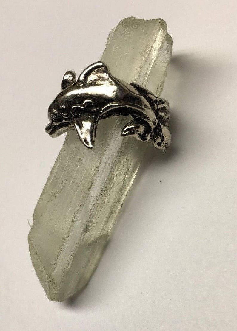 Dolphin\u00a0Sterling Silver Ring