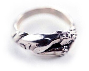 馬のスターリングシルバーリング V2 - Etsy 日本