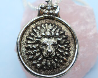 The Lion Sterling Silver Pendant