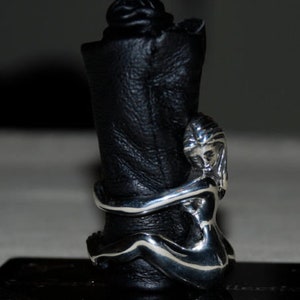 Angelic Naked Girl Ring - Etsy