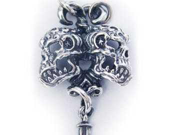 Colgante de plata Géminis "21 de mayo - 20 de junio"
