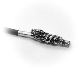 Dragon Body Sterling Silver Cigarette Pipe