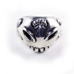 Sterling Silver Alien Ring