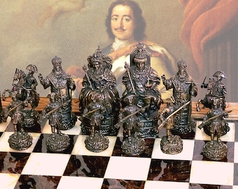 Russian Historical Chess Set