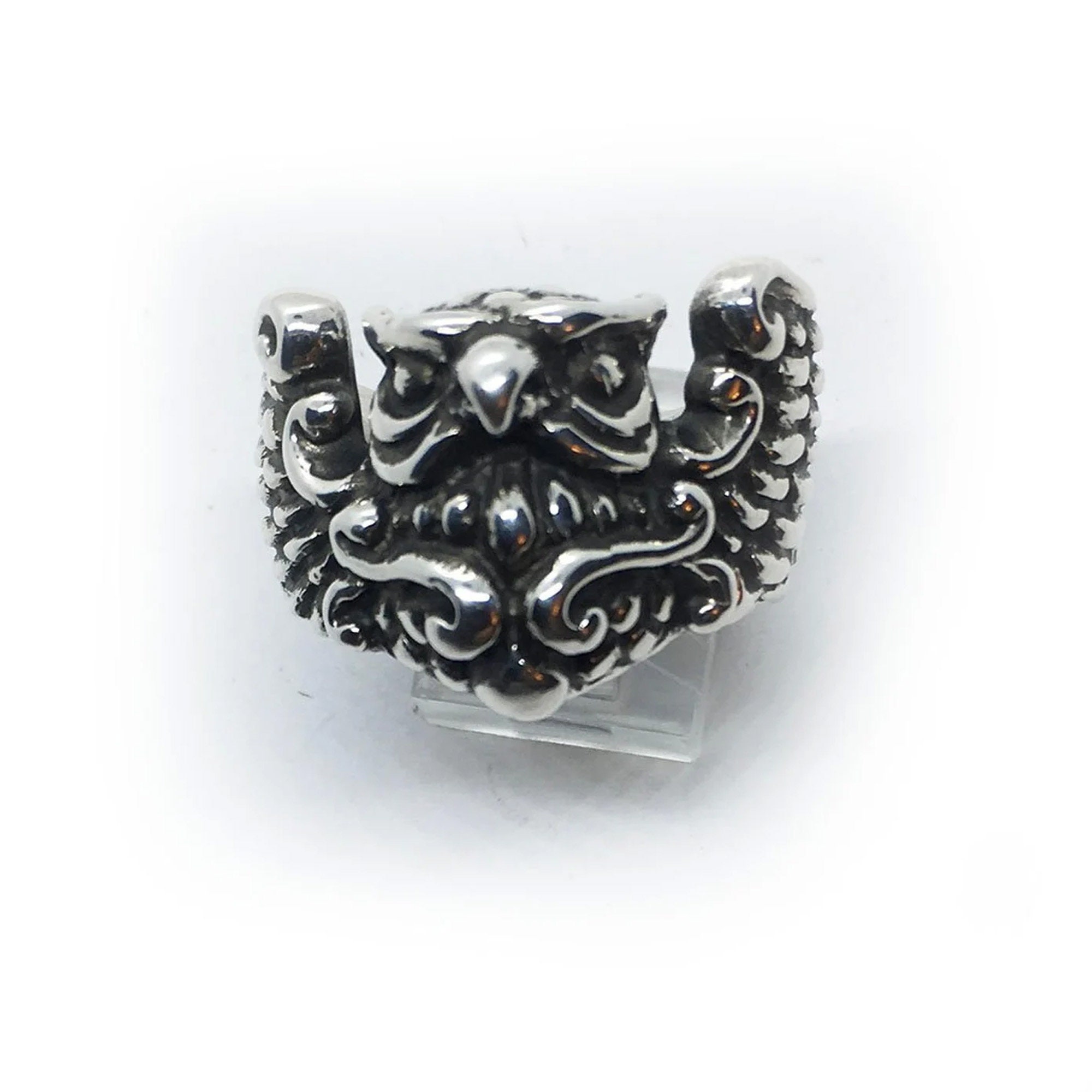 Sterling Silver Owl Ring