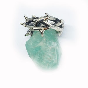 Crown of Thorns Silver Ring V2