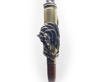 Love Bullet "Horse" Zodiac Year Silver Pendant 