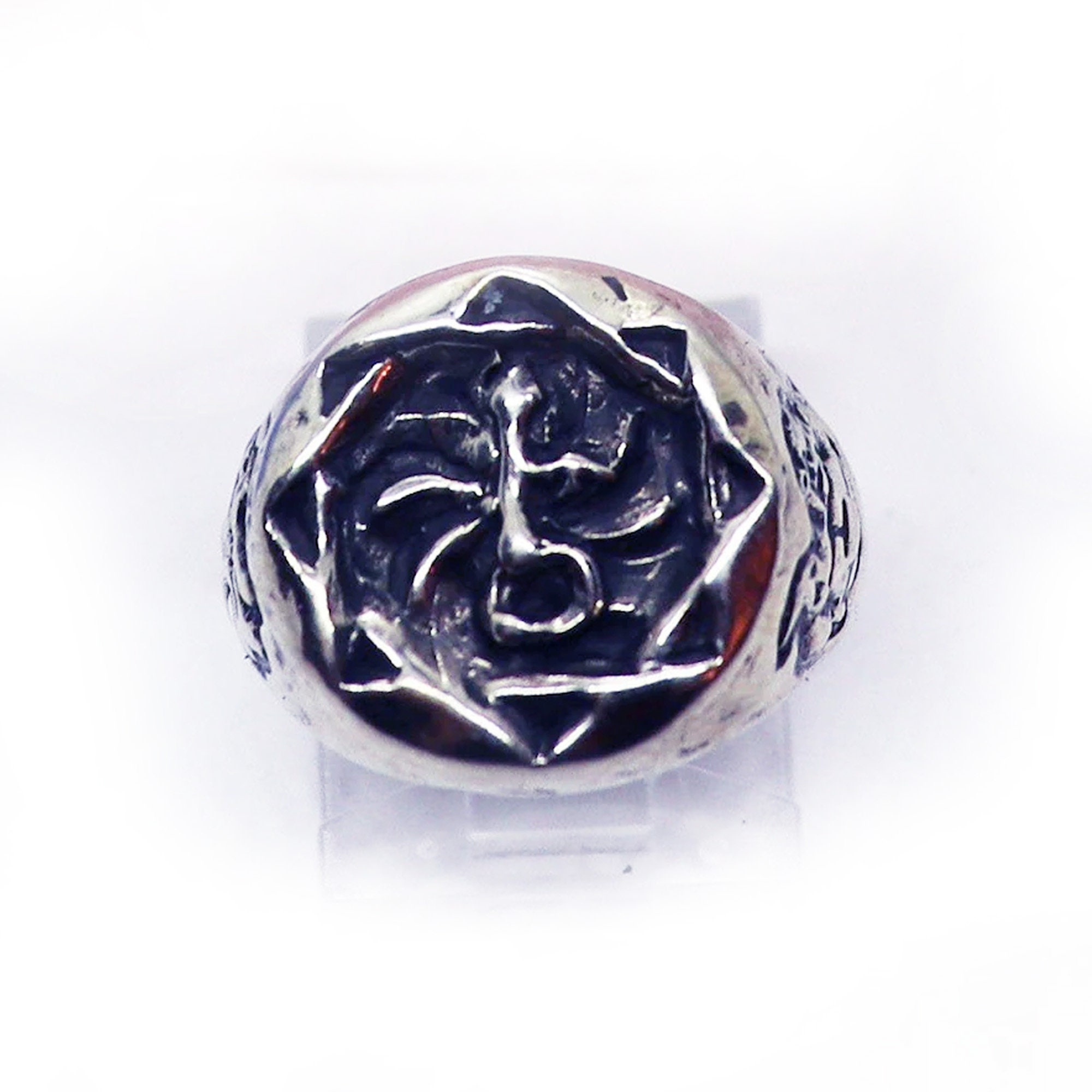 Armenian Symbol of Eternity Silver Ring